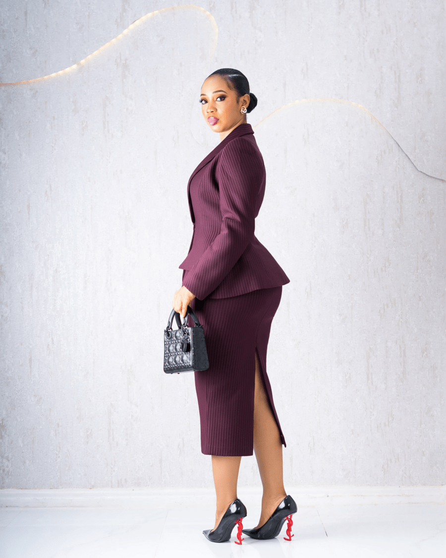 OX BLOOD SCUBA SKIRT SET